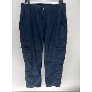 5.11Tactical Men's EMS Navy Pants W36 X 32L (paint on left knee)